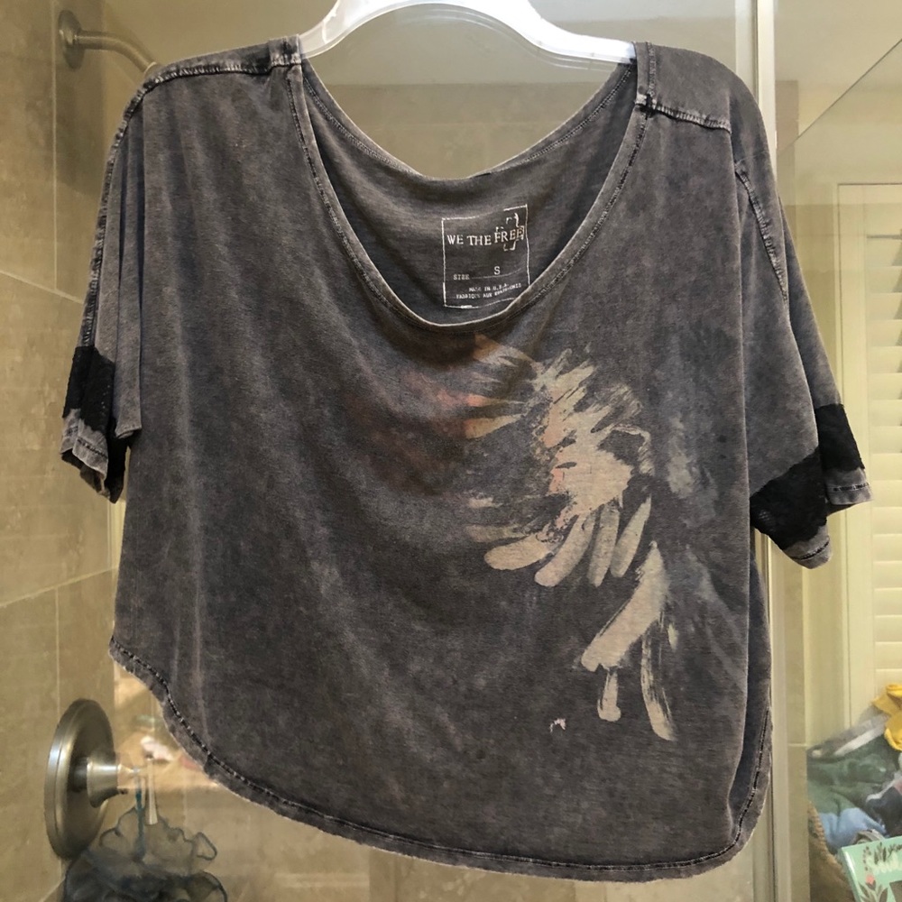 We The Free Slouchy Crop Top